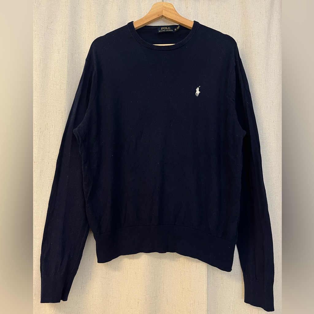 Ralph Lauren 85% Cotton And 15% Cashmere Sweater Shirt